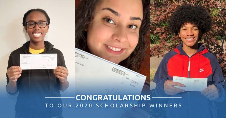 Guaranteed Removals 2020 Scholarship Winners Graphic