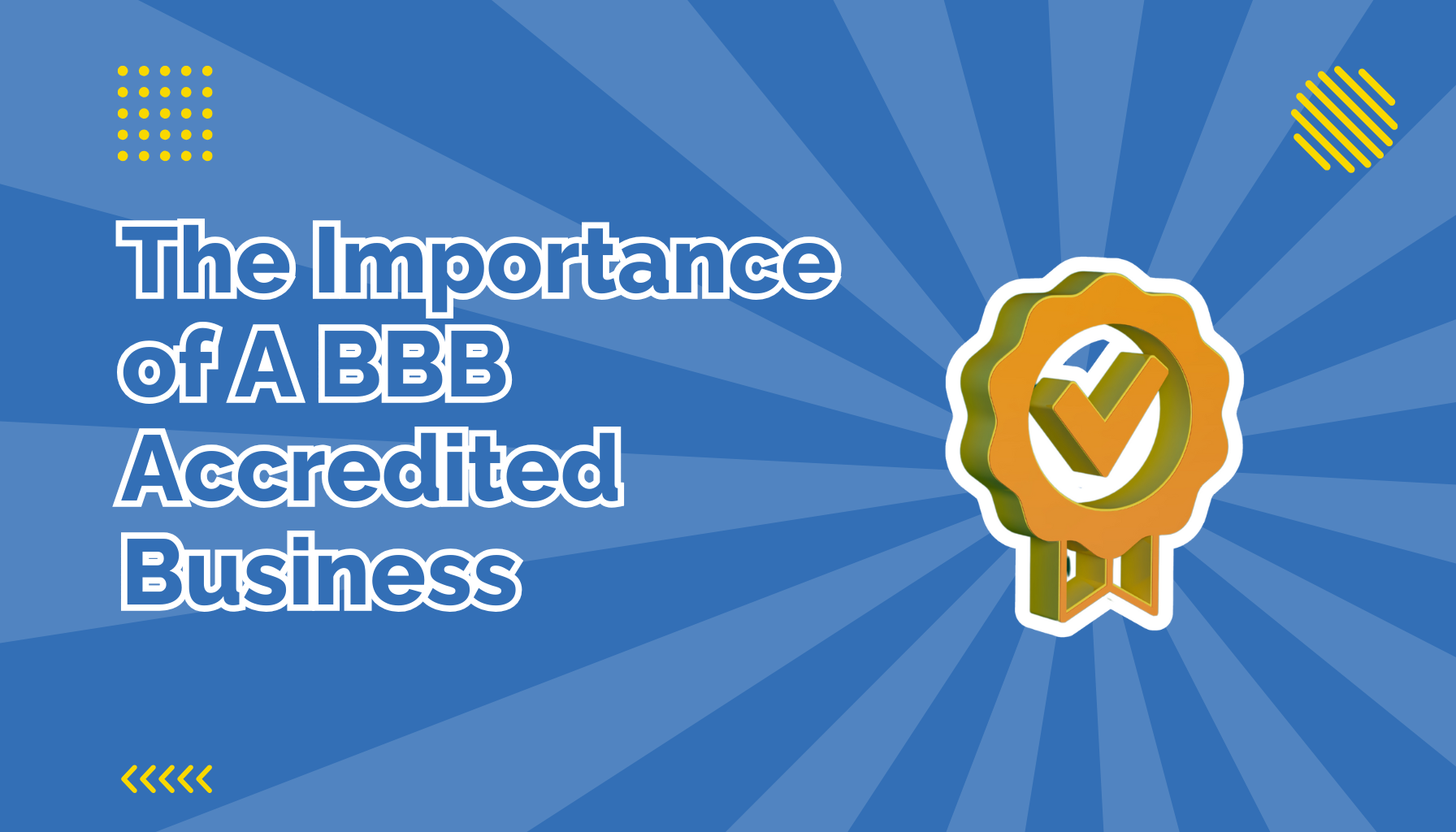 Accreditation check mark