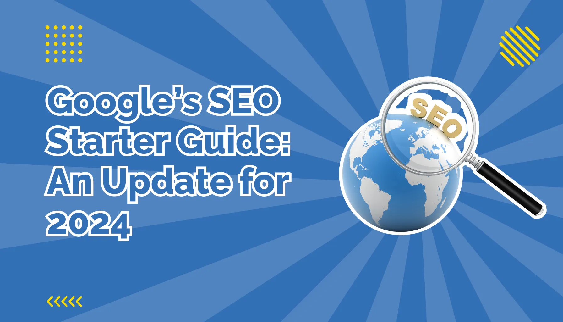 Globe with magnifying glass