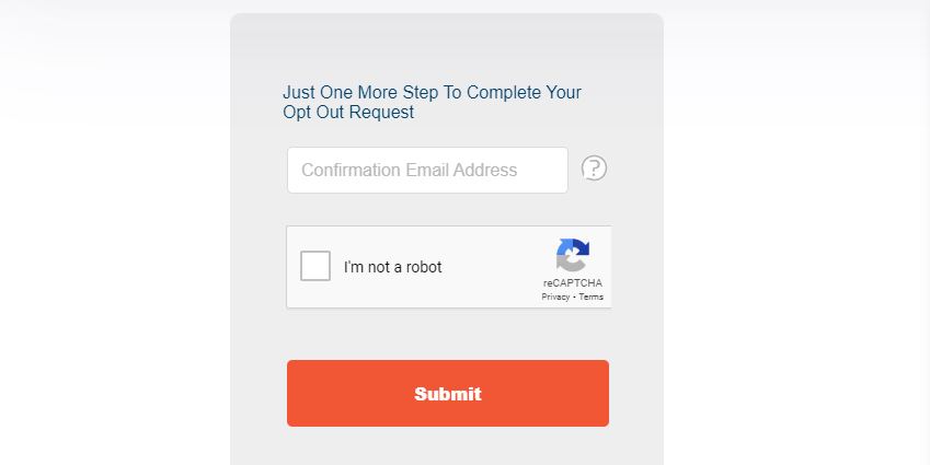 acxiom.com opt out email confirmation