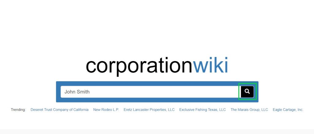 corporationwiki.com opt out homepage