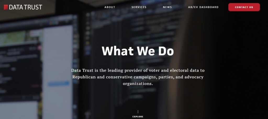 data trust opt out homepage