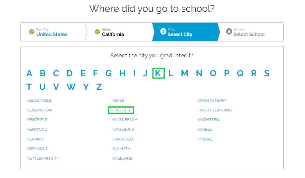 classmates.com opt out non members city