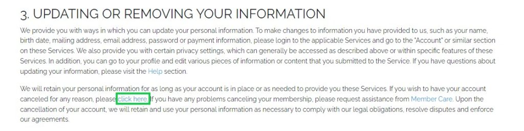 classmates.com opt out members remove your information
