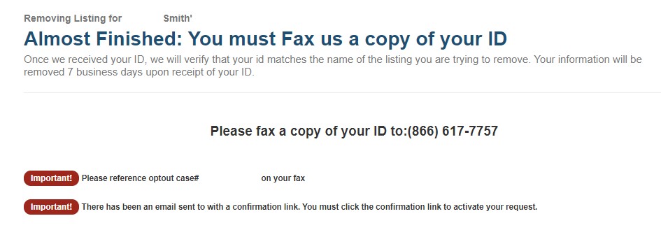 backgroundalert.com opt out fax