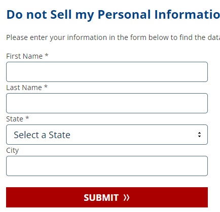 arrestwarrant opt out your information