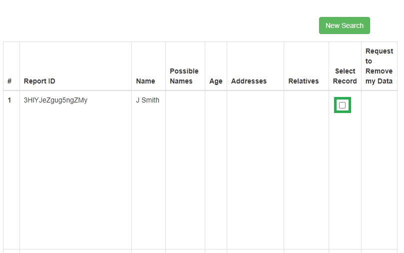 arrestwarrant opt out profile select