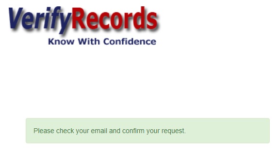 arrestwarrant opt out email confirmation