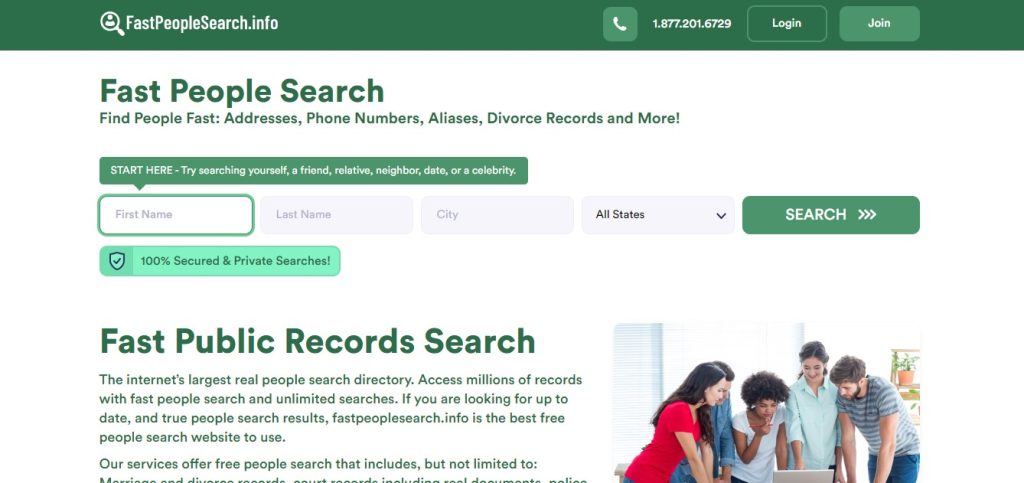 fastpeoplesearch.info opt out homepage