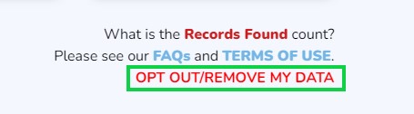 gladiknow.com opt out remove my data