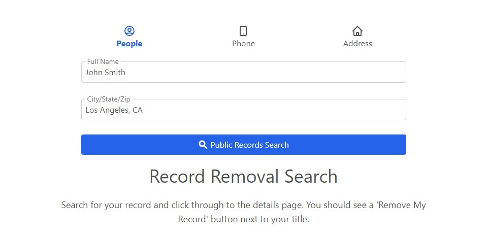fastbackgroundcheck.com opt out search for your profile
