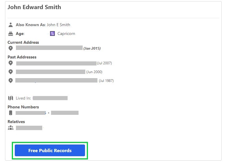fastbackgroundcheck.com opt out free public records