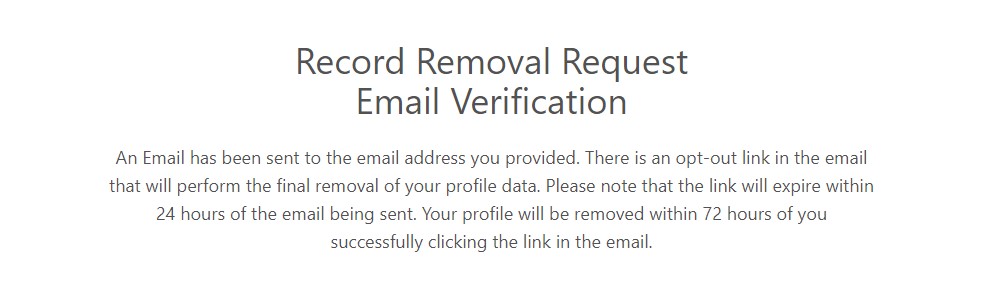 fastbackgroundcheck.com opt out email confirmation