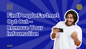 Guy in white t-shirt looking at mobile phone