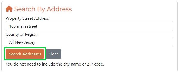 njparcels.com opt out search for your information