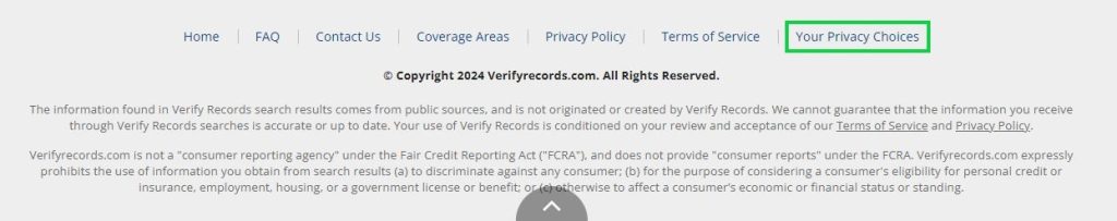 NewJerseyArrestWarrants.org opt out your privacy choices