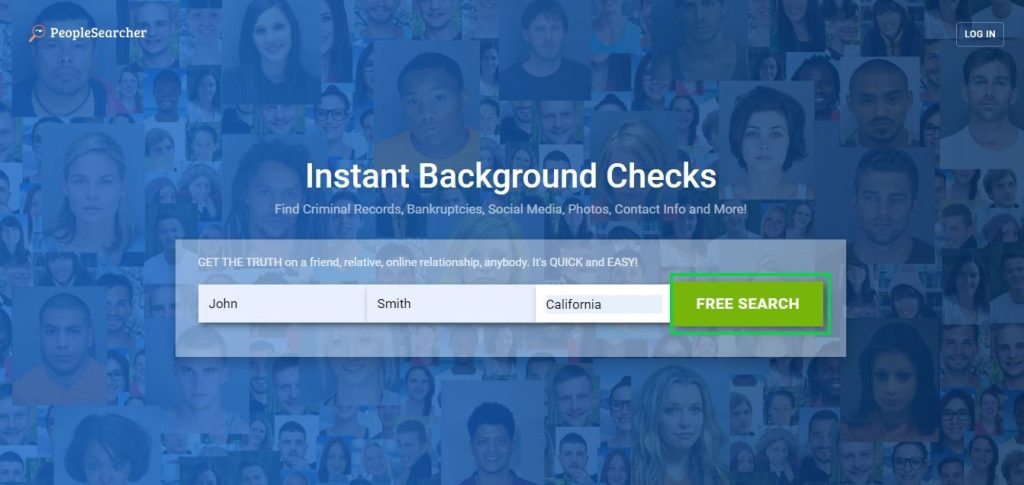 peoplesearcher.com opt out enter your information to search for your profile