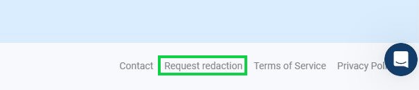 njpropertyrecords.com opt out select request redaction at the bottom of the page