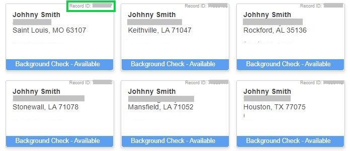 peoplebyname.com opt out once you find your information copy the record or profile ID