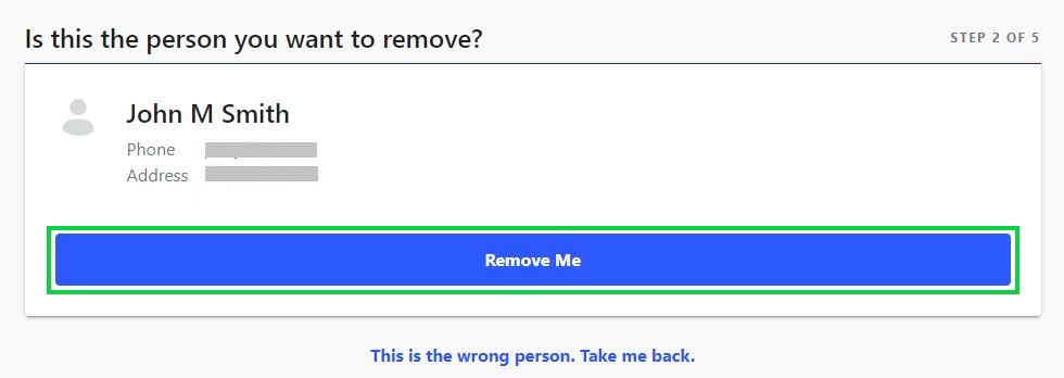 peoplesearch.com opt out select remove me