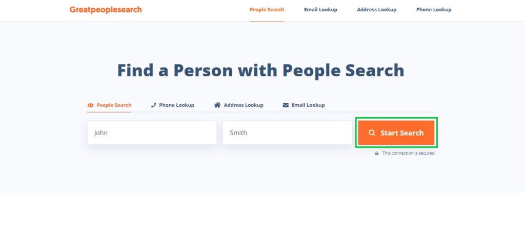 greatpeoplesearch.com opt out homepage