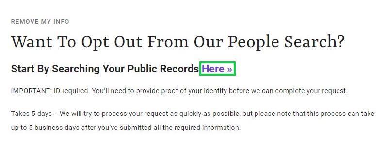 peopleswhizr.com opt out search for your record