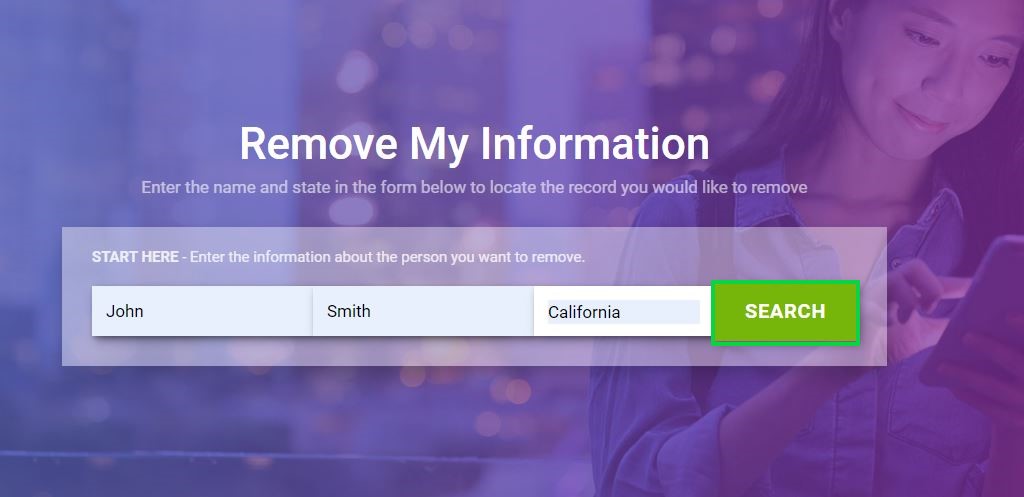privaterecords.net opt out search for your profile