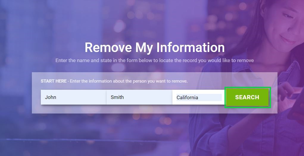 truthrecord.org opt out search for your profile