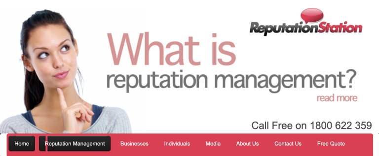 reputation station homepage