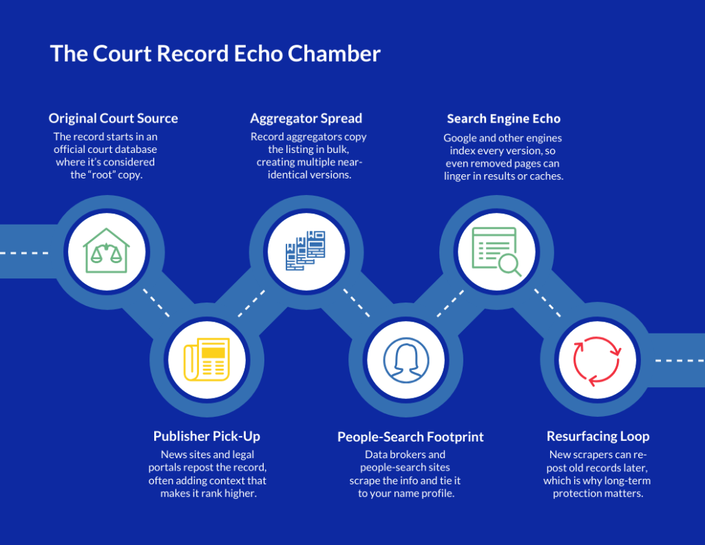 The court record echo chamber diagram